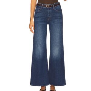 Mother Jeans Tomcat Roller Skimp size 24 wide leg button fly ankle length